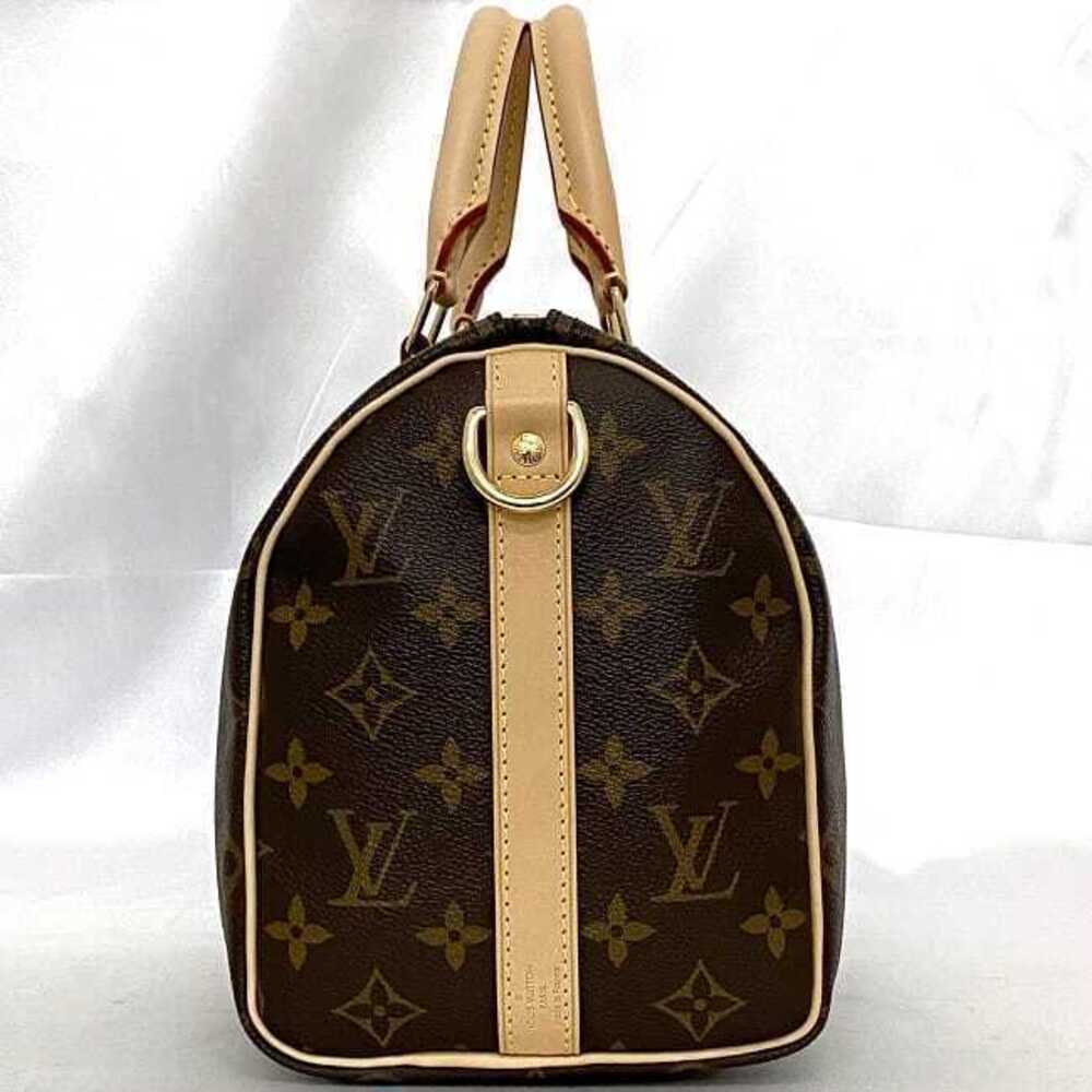 Louis Vuitton Beige Zipper Boston Bag Speedy Bandouliere Shoulder Brown - Picture 3 of 10